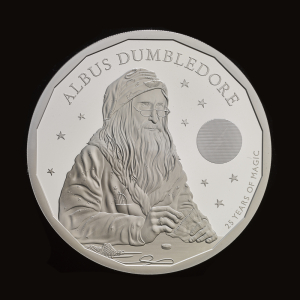 Professor Dumbledore 2023 5oz Silver Proof Trial Piece