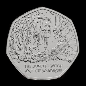 The Lion, the Witch and the Wardrobe 2023 50p Brilliant Uncirculated Trial Piece