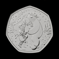 The Snowman&trade; 2023 50p Brilliant Uncirculated Trial Piece