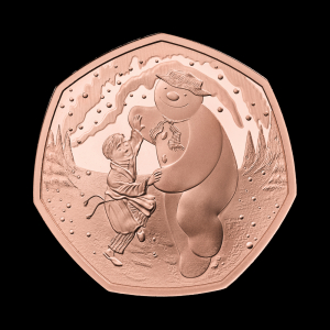 The Snowman™ 2023 50p Gold Proof Trial Piece