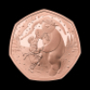 The Snowman&trade; 2023 50p Gold Proof Trial Piece