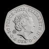 100th Anniversary of Our BBC 2022 50p Brilliant Uncirculated Trial Piece - 2