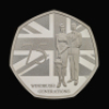 75 Years of the Windrush Generation 2023 50p&nbsp;Silver Proof Piedfort Trial Piece