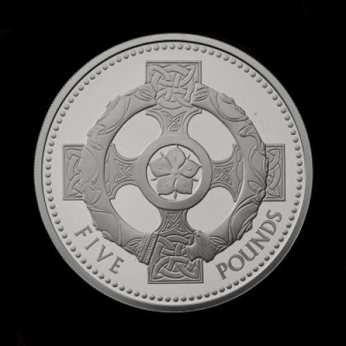 Northern Ireland 2023 &pound;5 Base Proof Trial Piece