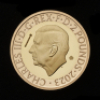 Edward Jenner 2023 &pound;2 Gold Proof Trial Piece - 2