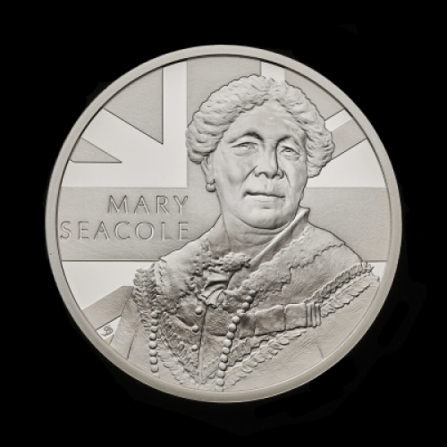 Mary Seacole 2023 &pound;5 Silver Proof Trial Piece
