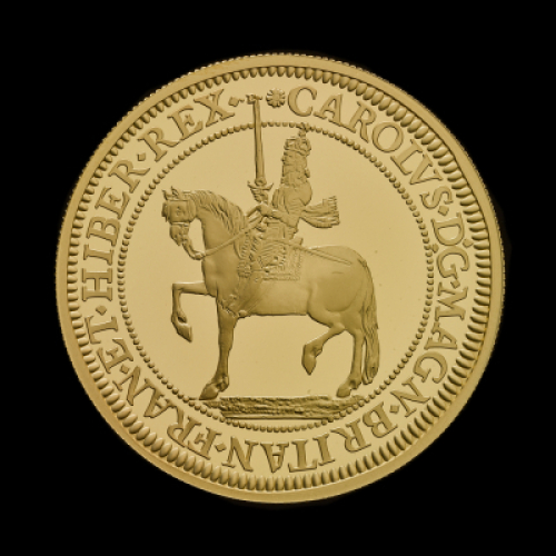 British Monarchs King Charles I 2023 2oz Gold Proof Trial Piece