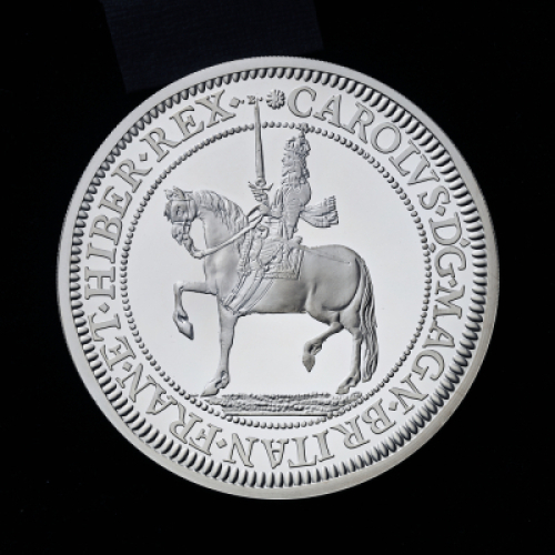 British Monarchs King Charles I 2023 5oz Silver Proof Trial Piece