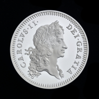 British Monarchs King Charles II 2023 10oz Silver Proof Trial Piece
