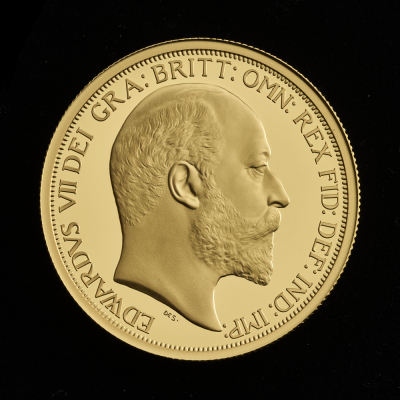 British Monarchs King Edward VII 2022 1oz Gold Proof Trial Piece