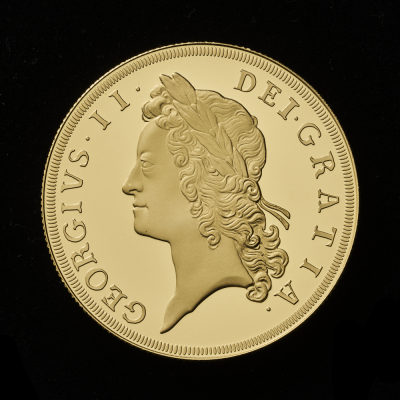 British Monarchs King George II 2023 1oz Gold Proof Trial Piece