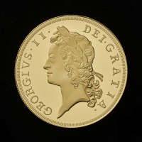 British Monarchs King George II 2023 1oz Gold Proof Trial Piece
