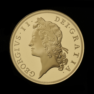 British Monarchs King George II 2023 2oz Gold Proof Trial Piece