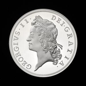 British Monarchs King George II 2023 5oz Silver Proof Trial Piece
