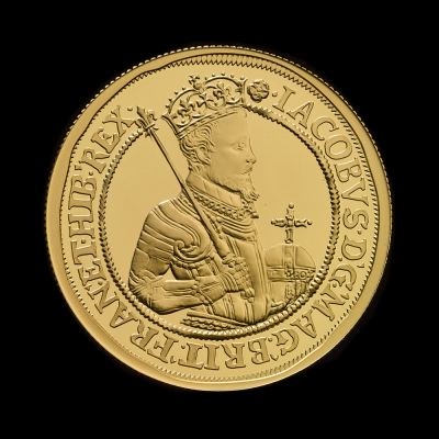 British Monarchs King James I 2022 1oz Gold Proof Trial Piece