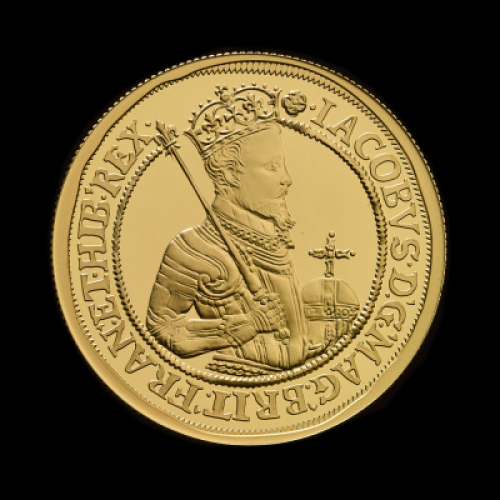 British Monarchs King James I 2022 1oz Gold Proof Trial Piece