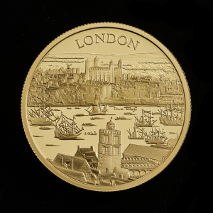 City Views London 2022 1oz Gold Proof Trial Piece