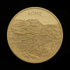 City Views Rome 2022 5oz Gold Proof Trial Piece