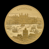 City Views London 2022 1kg Gold Proof Trial Piece